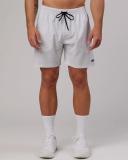 LSKD Mens Rep 7'' Performance Short - White Etching White Etching XS