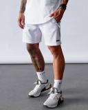 LSKD Mens Rep 7" Performance Short - White White 2XL
