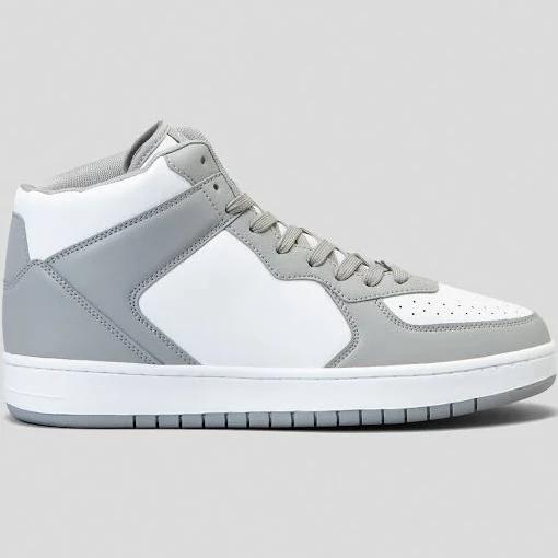 Lucid Alpha High-Top Shoes in Grey | Size 09