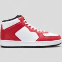 Lucid Alpha High-Top Shoes in Red | Size 13