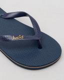 Lucid Boys' LCD Thongs in Navy | Size 03