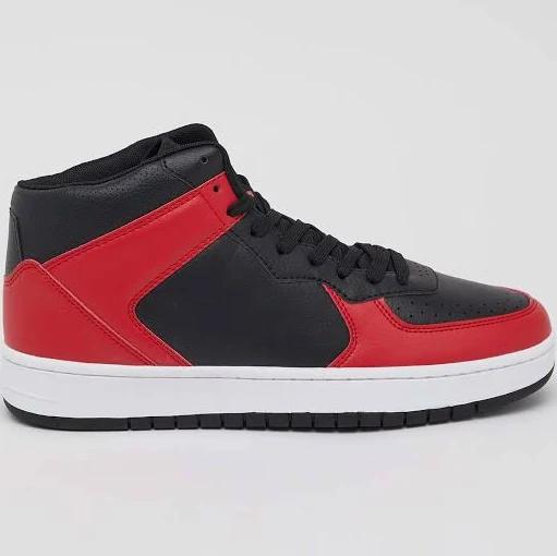 Lucid Men's Alpha High-Top Shoes in Black | Size 08