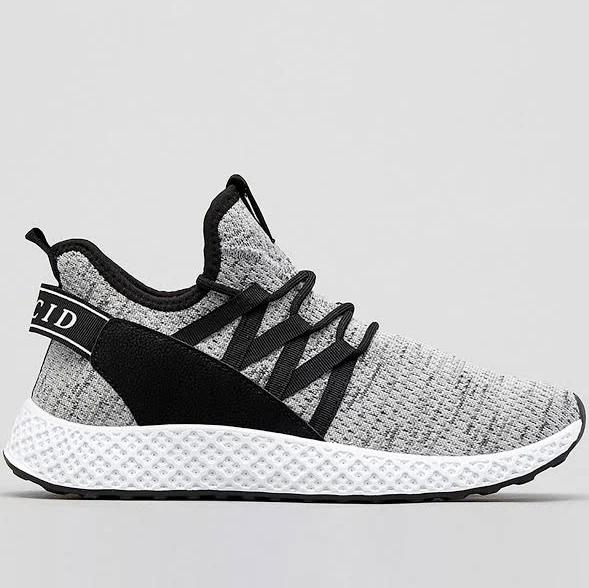 Lucid Men's Bolton Shoes in Grey | Size 11
