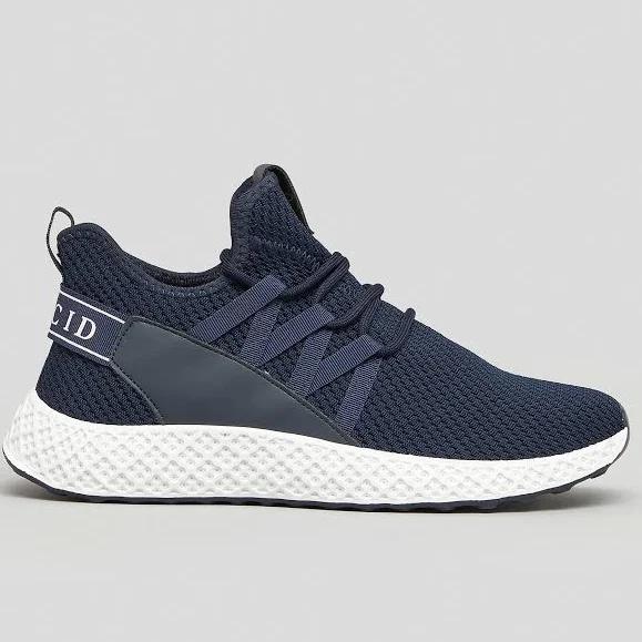 Lucid Men's Bolton Shoes in Navy | Size 10