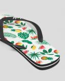 Lucid Men's Equatorial Thongs in White | Size 09