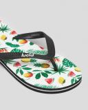 Lucid Men's Equatorial Thongs in White | Size 10