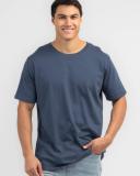 Lucid Men's Essential 2.0 T-Shirt in Blue | Size Small