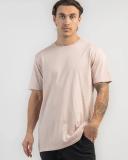 Lucid Men's Essential 2.0 T-Shirt in Pink | Size Small