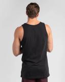 Lucid Men's Essential Singlet Top in Black | Size Large