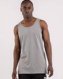 Lucid Men's Essential Singlet Top in Grey | Size Large
