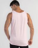 Lucid Men's Essential Singlet Top in Pink | Size Medium