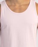 Lucid Men's Essential Singlet Top in Pink | Size Medium