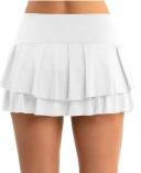 Lucky in Love Wms Core Pleat Tier Skirt Midnight XL