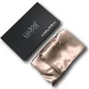 Lujo Home 22 Momme Silk Pillowcase Caramel Standard Pillowcase