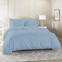 Luxor Double Aqua Color 1000TC 100% Cotton Quilt Doona Duvet Cover Pillowcase Set