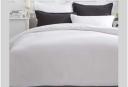 Luxton King Size White Color Quilt Cover Set (3pcs)