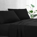 Luxton Pure Plain Soft Sheet Set Colour: Light Pink - Size Double