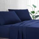 Luxton Pure Plain Soft Sheet Set Colour: Light Pink - Size Double