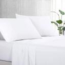 Luxton Pure Plain Soft Sheet Set Colour: Light Pink - Size Double