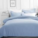 Luxton Pure Soft Quilt Cover Set - White Colour, Queen