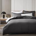 Luxton Single Size White Color Quilt Cover Set (2pcs)