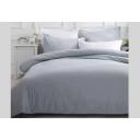 Luxton Single Size White Color Quilt Cover Set (2pcs)