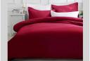 Luxton Single Size White Color Quilt Cover Set (2pcs)