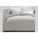 Luxton Single Size White Color Quilt Cover Set (2pcs)
