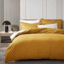 Luxton Single Size White Color Quilt Cover Set (2pcs)