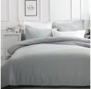 Luxton Single Size White Color Quilt Cover Set (2pcs)