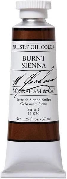 M Graham Oil 37ml Burnt Sienna