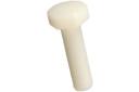 M16 x 70mm Metric Hex Head Set Screw DIN 933 Natural Nylon - Pack of 5