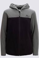 Macpac Kids' Tui Fleece Jacket Balsam/Black 6