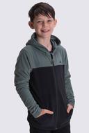 Macpac Kids' Tui Fleece Jacket Balsam/Black 6