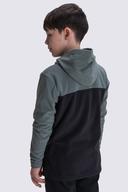 Macpac Kids' Tui Fleece Jacket Balsam/Black 6