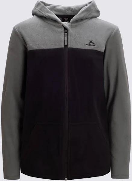 Macpac Kids' Tui Fleece Jacket Balsam/Black 6