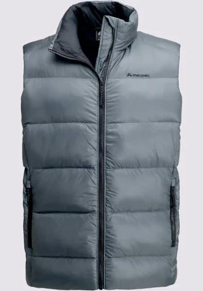Macpac Men's Sundowner Down Vest | Colour: Stormy Weather/Grey