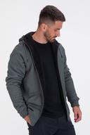 Macpac Men's Waffle Sherpa Jacket | Colour: Urban Chic/Green