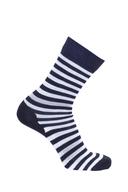 Macpac Merino Blend Footprint Socks | Colour: Black Stripe