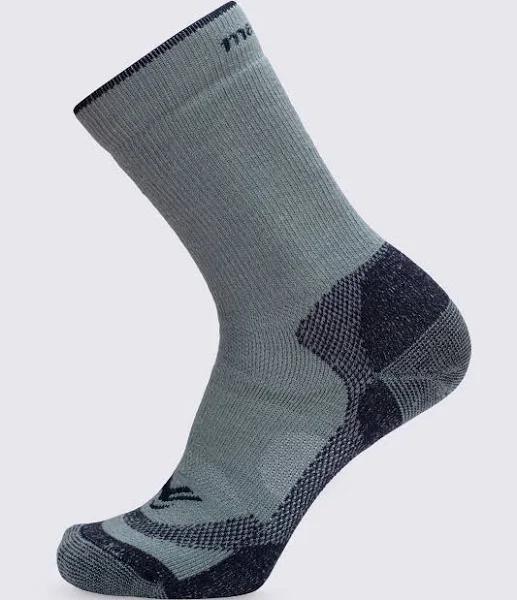 Macpac Merino Blend Hiking Socks Iceberg Green L