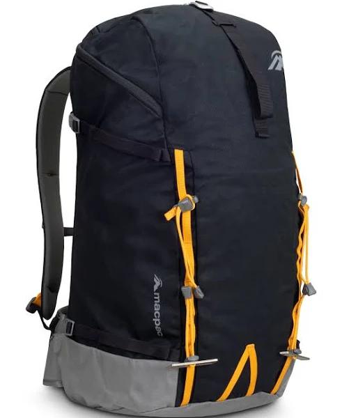 Macpac Pursuit Aztec 40L Alpine Backpack | Colour: Black
