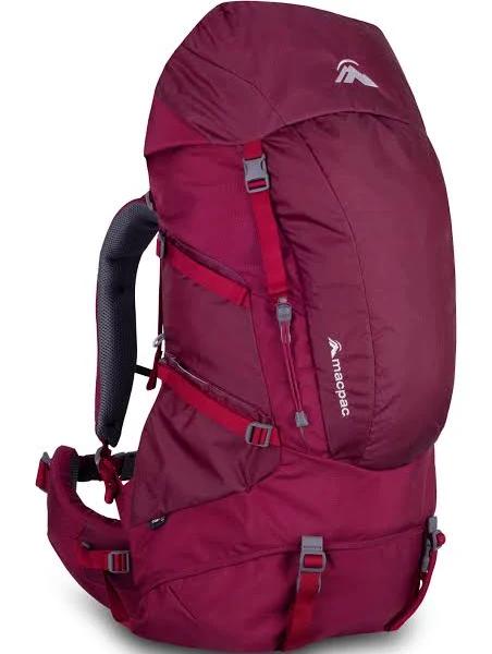 Macpac Torlesse 65L HikingBackpack | Colour: Tibetan Red/Red