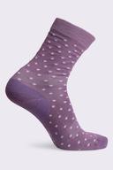 Macpac Unisex Footprint Socks Plum L @ Rebel Active