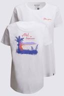 Macpac Women's ABEL Tasman NP T-Shirt | Colour: White/White