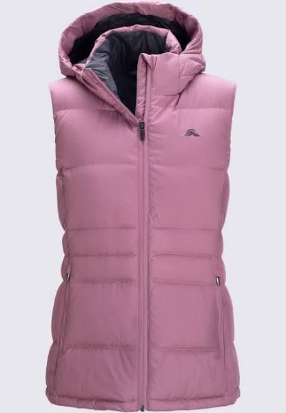 Macpac Women's Aurora Hooded Down Vest | Colour: Nostalgia Rose/Pink/Purple