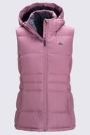 Macpac Women's Aurora Hooded Down Vest | Colour: Nostalgia Rose/Pink/Purple