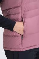 Macpac Women's Aurora Hooded Down Vest | Colour: Nostalgia Rose/Pink/Purple