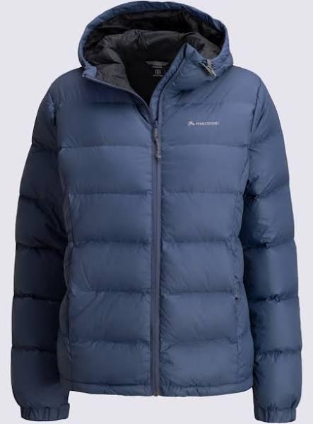 Macpac Women's Halo Hooded Down Jacket Blue Indigo 14