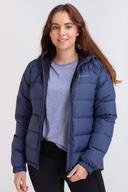 Macpac Women's Halo Hooded Down Jacket Blue Indigo 8