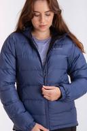 Macpac Women's Halo Hooded Down Jacket Blue Indigo 8